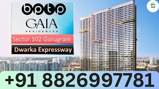 New Launch &ndash; BPTP GAIA RESIDENCES   Sector 102 Gurgaon 8527188527 #bptpgaiaresidences #realestate