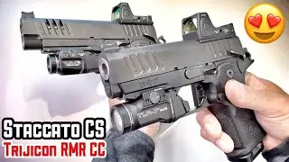 Лучший вариант скрытого ношения: обзор Staccato CS и RMR CC【Gun51】