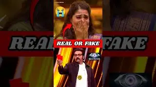 Biggboss 9 Sandra acting drama 🤯 Double red card 💥 #biggbosstamil9 #bb9tamil #biggboss