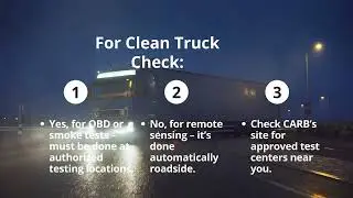 Do I need to visit a specific testing center | Clean Truck Check  Driving Toward Cleaner Communities