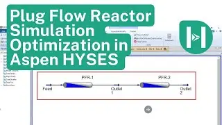 Plug Flow Reactor Simulation and Catalytic Reactions - Optimization in Aspen Hysys
