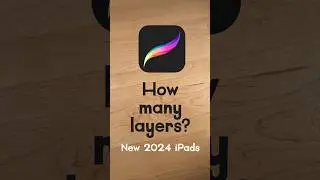 How many layers can you get in the NEW 2024 iPads? #iPadPro #iPadAir #ApplePencilPro