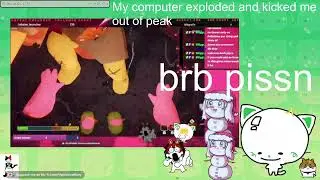 Peaming with @pinkhartete and @dittodork | vtuber | !art !lurk !coms