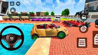 Car bike game*Franklin ordered an Indian police car and truck etron GTor creta in the game  bike  