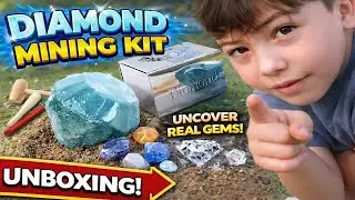 Diamond Mining in Diamond Dig It Kits