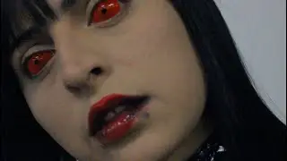 HALLOWEEN RED SCLERA LENS || MYEYEBB