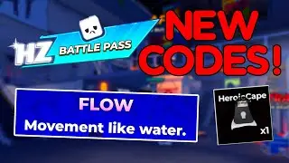 Flow Update is HERE. New Celestial Weapon and Anime Battle Pass +NEW CODES! | Hunty Zombies