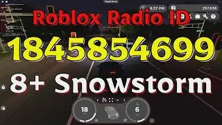 Snowstorm Roblox Radio Codes/IDs