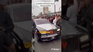 the entrance of money and kcee on davido wedding, omo e shoc