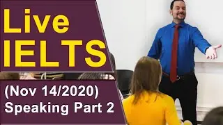 IELTS Live &mdash; часть 2 (устная часть) &mdash; Карточка-подсказка