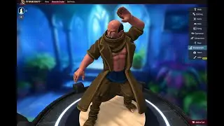 TitanCraft D&D Harbinger Set (33) Half-Orc Monk - Uncommon