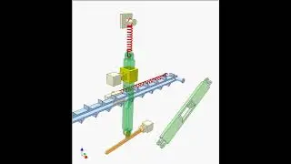 Interrupted linear motion