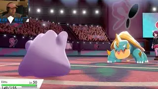 Ditto TRANSFORMS Pokemon Sword Shield WiFi Master Ball Battles