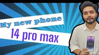 Buying My New Phone | I Phone 14 Pro Max | deep purple | vlog of My new phone