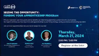 Seizing the Opportunity: Funding your apprenticeship program