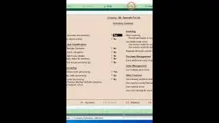 How to activate sales order voucher in Tally ERP 9🔥। #shorts #ytshorts #tallyerp9