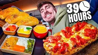 I Ate Airplane Food for 39 Hours&mdash;Miami, Dubai, New York