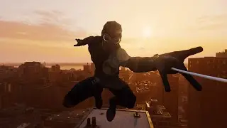 Marvel's Spider-Man Gameplay Noir Suit PS4