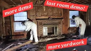 # 35. let's demo the last room and do some more yard cleanup on my abandoned hoarder house! 