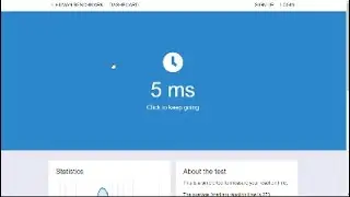 HUMAN BENCHMARK REACTION TIME TEST WORLD RECORD 5ms FASTEST AND BEST TIME