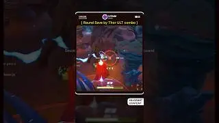 Marvel Rivals Thor Clutch Round 🤯🔥 #shorts