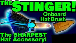The SHARPEST Hat Accessory on the Planet!  🔥THE STINGER🔥 Customized & Designed by YOU!