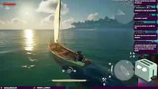 Survie, piraterie, tr&eacute;sors: mes premiers sur Crosswind. Let's play FR