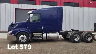 RES Auction Lot 579: 2013 Volvo VNL630 Semi Tractor