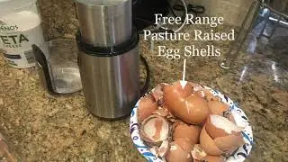 DIY Calcium Capsules from Egg Shells