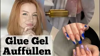 Ich bin entt&auml;uscht 😞 Glue Gel wieder auff&uuml;llen/ CherryNails🍒❤️