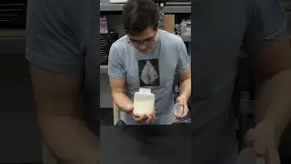 Turning cream into butter