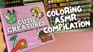 COLORING ASMR 🙂‍↔️ | TikTok Compilation #15