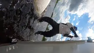 Sailboat Capsize and Recovery