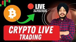 CRYPTO LIVE TRADING || 24 FEB || BITCOIN ETHEREUM AND PRIME ALGO