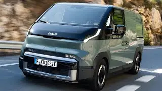 Kia PV5 Passenger EV | Футуристический электрический фургон с огромным пространством и интеллекту...