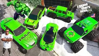 Stealing HULK SUPERCARS in GTA 5...!😍