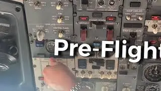 Boeing 737 NG Pre-flight procedures @SLLP