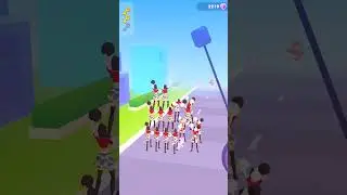Cheerleader Run 3D #shorts