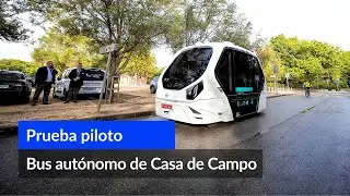 &iexcl;As&iacute; funciona el autob&uacute;s sin conductor en Madrid!