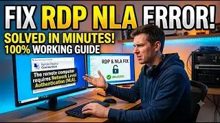 How To Fix RDP Remote Computer Requires Network Level Authentication NLA Error