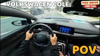 2025 Volkswagen Golf R 2.0 TSI GTI Performance | POV Test Drive & Pure Engine Sound