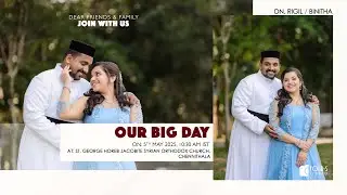 Wᴇᴅᴅɪɴɢ Cᴇʀᴇᴍᴏɴʏ | DN. RIGIL & BINITHA | 4ꜱ Dɪɢɪᴛᴀʟ Mᴇᴅɪᴀ