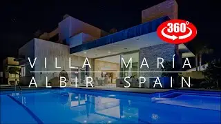 Newly built villa in Spain with prestigious location in picturecque turistic town Albir