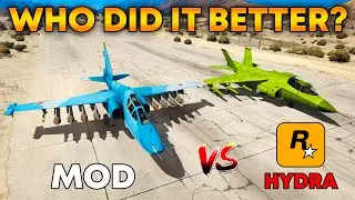 GTA 5 ONLINE: MOD SU39 VS HYDRA (WHICH IS BEST?) | (ROCKSTAR GAMES)