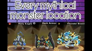 EVERY MYTHICAL monster location in monster storm 2 | In order (First to last)