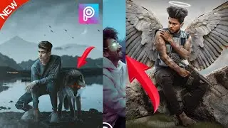 Wolf 8 🔥 concept Photo Editing PicsArt Lightroom Editing Wolf Photo Editing Saarvendra  Sony jackson