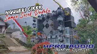 NGERI! Ampuhnya Tendangan Bass Brewog Gank HPro Audio Karnaval Pujon Lor 2025