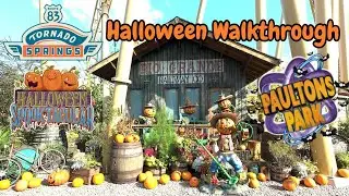 Halloween Tour of Tornado Springs Halloween Spooktacular 2025 at Paultons Park