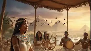 🎶 Ancient Egypt LoFi | Grand Egyptian Museum Vibes 🏛️ Egyptian musical instruments | Pharoahs Chill