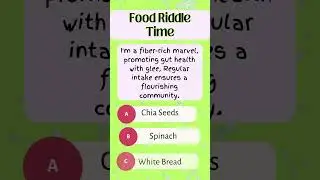 #3 New Riddle! Gut Health Marvel Revealed! 🌟🍏 #riddlefun #guthealth #fermentedfoods